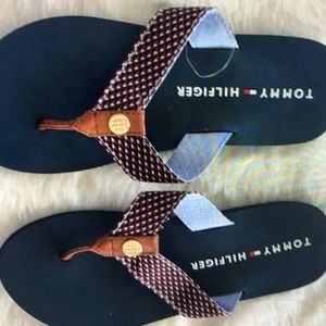 Tommy Hilfiger flip flops
